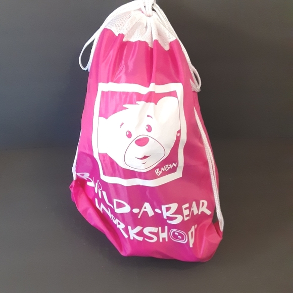 2019 BUILD A BEAR WORKSHOP 25" TROLLS, QUEEN POPPY With Pink B-A-B CINCH SACK. - Picture 13 of 13